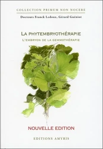 Couverture de La phytembryothérapie