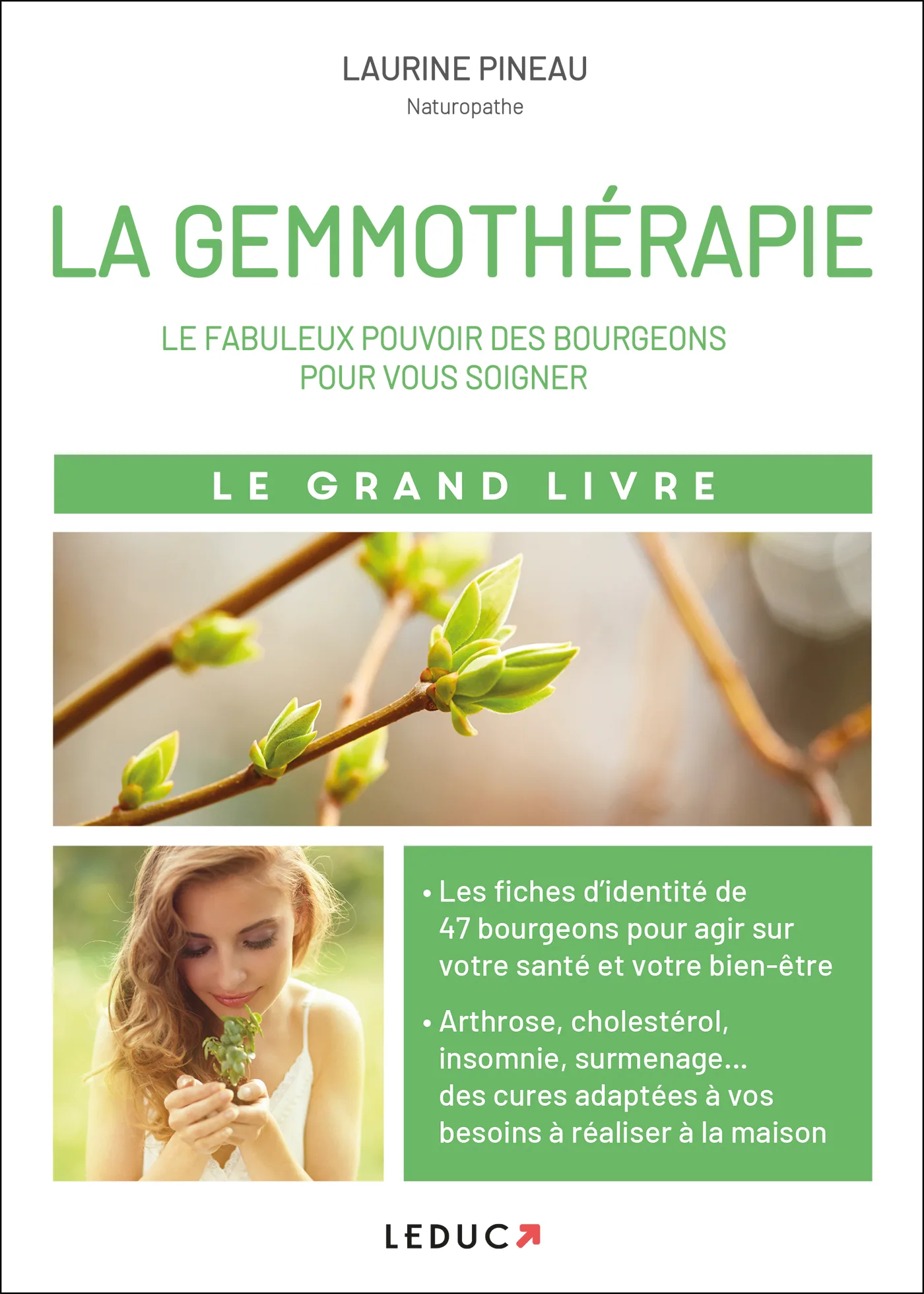 Couverture de Le grand livre de la gemmothérapie